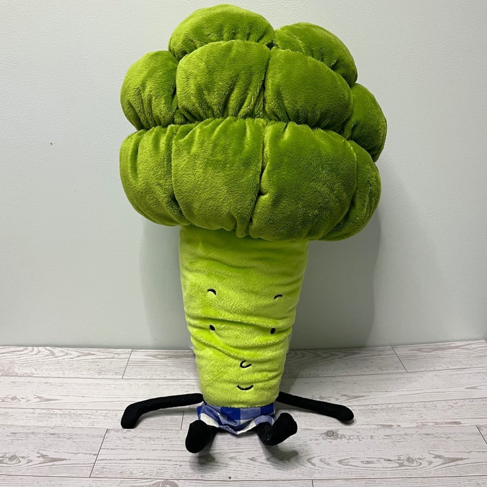IKEA TORVA‎ Broccoli Plush Stuffed Vegetable Green Toy 001.957.57